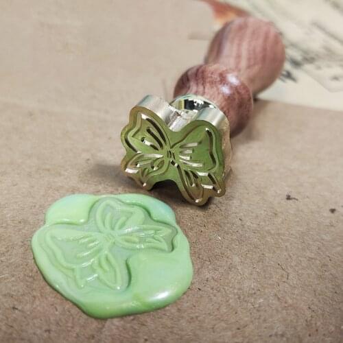 Bow Pattern Wax Seal Stamps Gifts DIY Decoraction Sealing Scrapbooking stempel Craft Wedding Decorative Mini seals