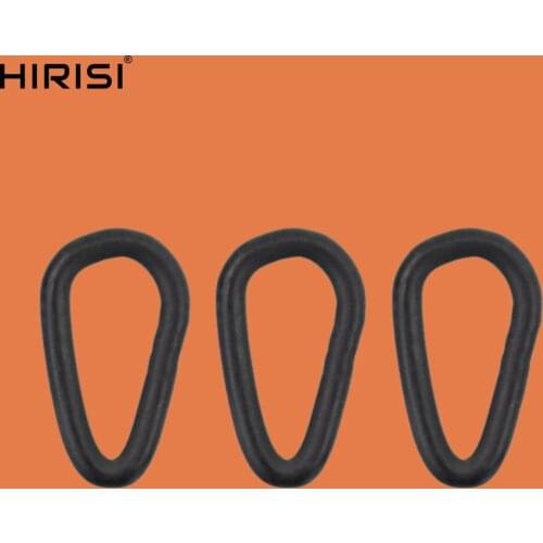 50pcs black rigs tear drop rings pear rig rings Loops Swivels,Links,Clips,Rings for carp fishing