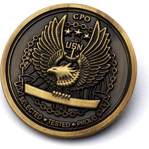 Customized Metal Russian eagle coins Cheap custom Metal antique bronze Coins hot sales Russian military 3D coins