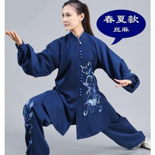 Chinese Taichi Uniform Kungfu Clothing Martial Arts Suit Performance Suits Wushu Costume Kung Fu Outfit Tai Chi Clothing 12430