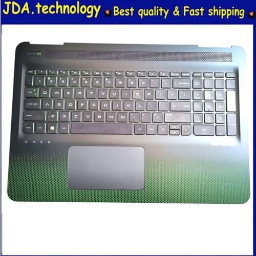 MEIARROW New/original For HP OMEN 15-AX 15-AX019TX 15-ax015TX TPN-Q173 palmrest US keyboard Upper cover Upper case Touchpad