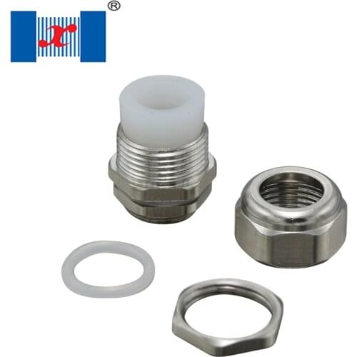 15Pcs/Lot M14*1.5 Metal Cable Gland Silicon Rubber Insert Type High Temperature Resistance