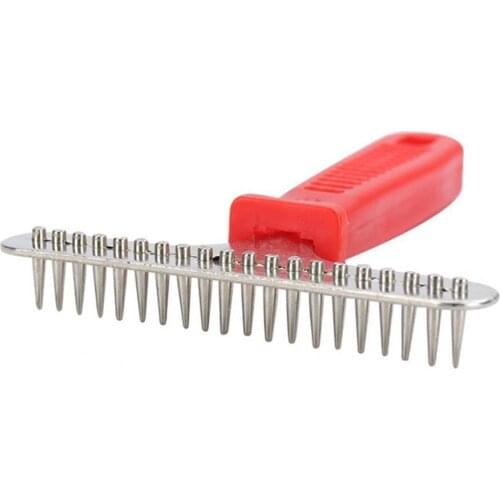 Pet Hair Remover Combs Puppy Cat Grooming Brush Deshedding Tool Comb Edge Trimming Dog Cat Rake Removal fur brush Dog Supplies