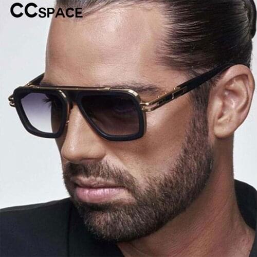 53237 Pilot Metal Men Womens Sunglasses Brand Design Vintage Car Driving Male Female Shades UV400