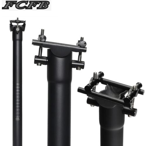 Ulrta-light NO LOGO Matte Full UD Carbon Bicycle Seatpost Cycling Seat Tube Road Mountain Bike Seat Post With Titanium Screws