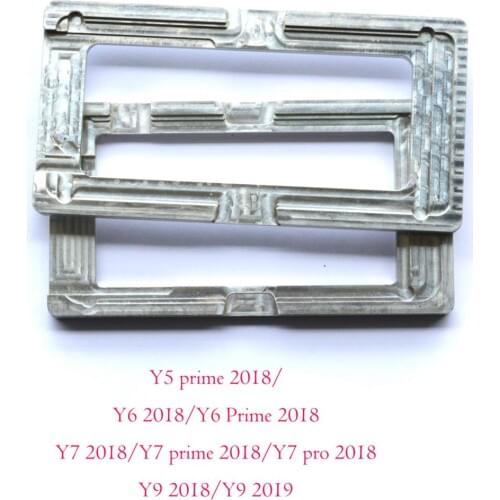 LCD Outer Glass Lens Display OCA glue Positioning calibration Alignment Mould Mold For Huawei Y5 Y6 Y7 Y9 pro prime 2018 2019