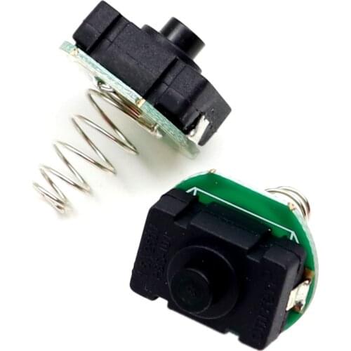 1 piece 20mm Flashlight Switch button DIY Part click clicky switch for C8 C2 18650 26650 Q5 T6 L2 led flashlight torch lantern