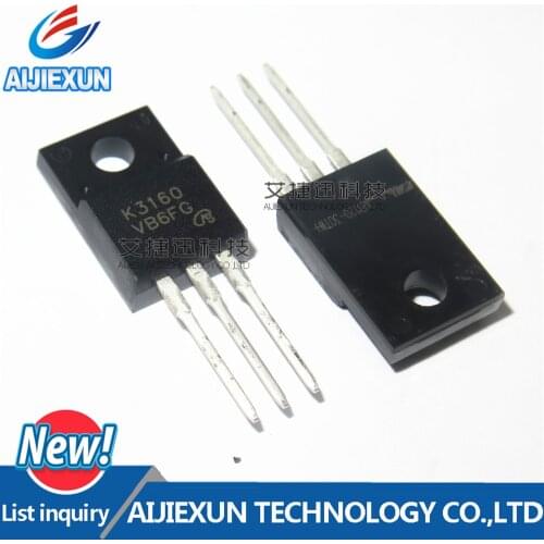 10Pcs 2SK3160 K3160 TO-220F Silicon N Channel MOS FET High Speed Power Switching in stock 100% New and original