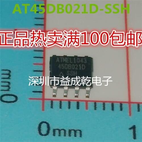 100% Original New In Stock AT45DB021 AT45DB021D-SSH SOP8