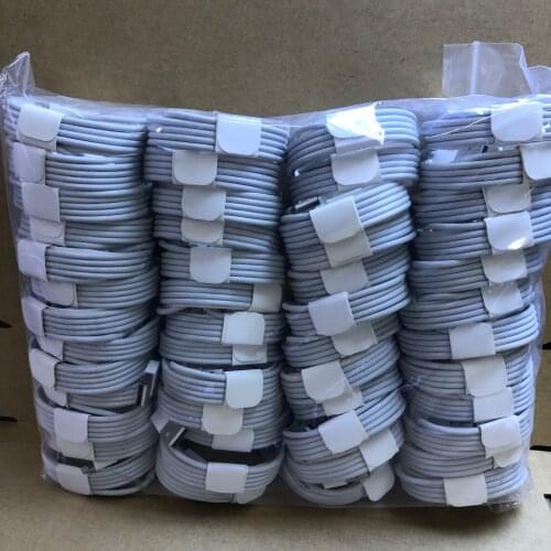 100pcs/lot2m cabo usb para o cabo xs max xr x 8 7 6 mais 6s 5 cabos de carregamento cabo do carregador do telefone móvel caract