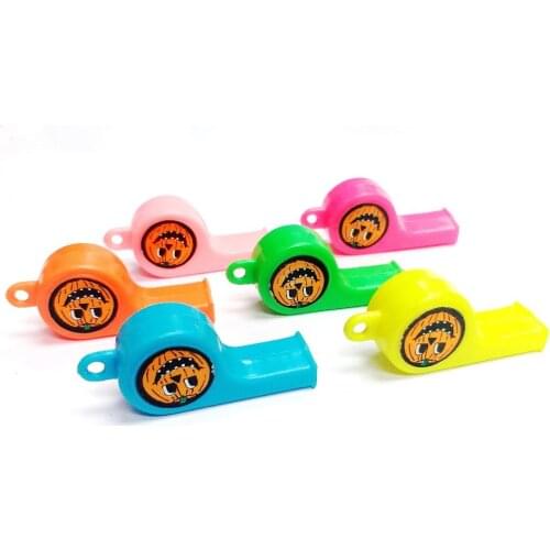 24 pcs Halloween Whistle Noise Sound Maker Pinata Loot Party Bag Fillers Kid Novelty Ideal Birthday Game Gift Favors Toys Prize