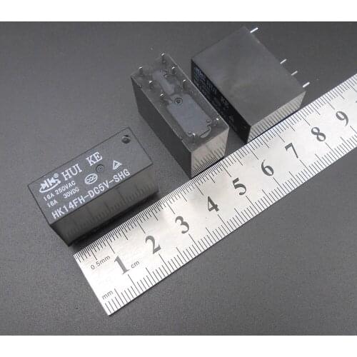 50Pcs HUI KE Power Relay HK14FH DC 5V 12V 24V 16A 8 Pins 8-Pin HK14FH-DC5V-SHG HK14FH-DC12V-SHG HK14FH-DC24V-SHG NEW *FD244-246