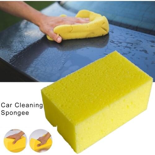 Automobile Multifunctional Waxing Cleaning Sponge Honeycomb Big Macroporous Car Corral Cleaning Washing Sponge Block