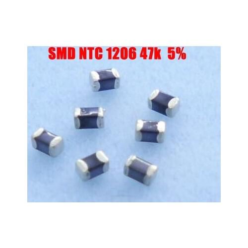 Free shipping 4000pcs/lot B3950 SMD thermistor ntc 1206 47K 5% ntc temperature sensor 47K NTC 3950