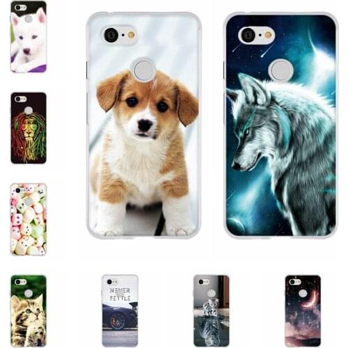 Phone Coque For Google Pixel 3 Case Romantic Print Back Bumper For Google Pixel 3 Capa Thin Silicone For Google Pixel3 Fundas