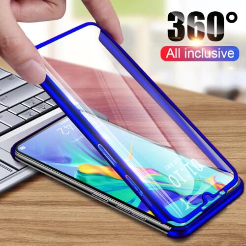 360 Degree Full Case For Huawei Y5 Y6 Y7 Pro Y9 Prime 2018 2019 Case for Honor 5X 6X 7 7C 7X 8 8A 8X 9 9X 10 10i 20 20i Cover
