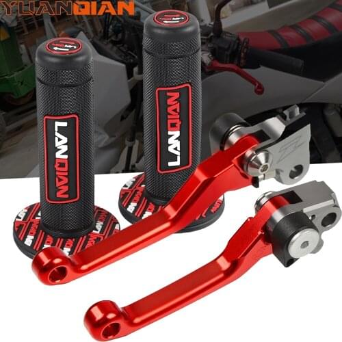 For BETA RR (350/400) 4t RR 350 400 4T Motorcoss Dirt Bike CNC Brake Clutch Levers hand handlebar grips cover handle bar lever