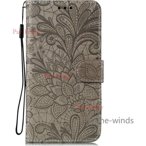 Flip wallet lanyard lace flower embossing leather case For Samsung Galaxy A22 4G M32 mobile phone holder cover for SM A 22 M 32