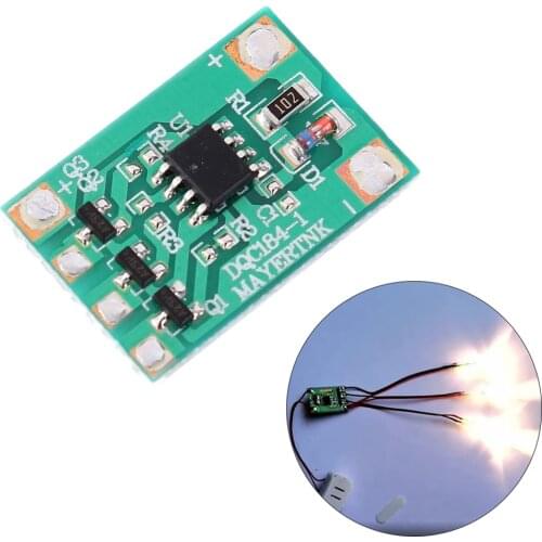 DC 3V-12V Gradient Light Controller Automatic Dimmer Breathing Light Driver Chip Light Slow Flash Module Gradually Fades Out