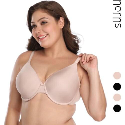 Norns Silk Oversize Bra Fat Sister Thin Big Breasts Show Small Underwear Bra