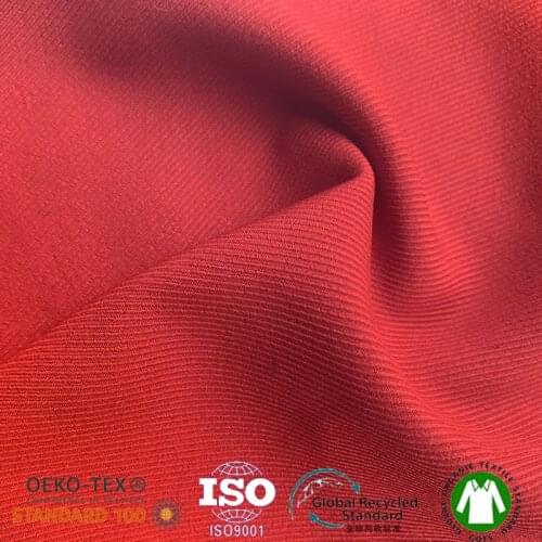 RPET Recycled Fabric 600D Twill Oxford Polyester Eco Friendly Clothing Luggage Bags Curtains tablecloth Fabric Material 1 Yard