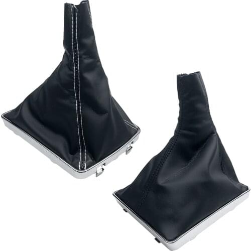 Car Gear Shift Knob Collars Lever Gaiter Boot Cover For VAUXHALL OPEL ASTRA III H 1.6 2004 2005 2006 2007 2008 2009 2010 Shifter