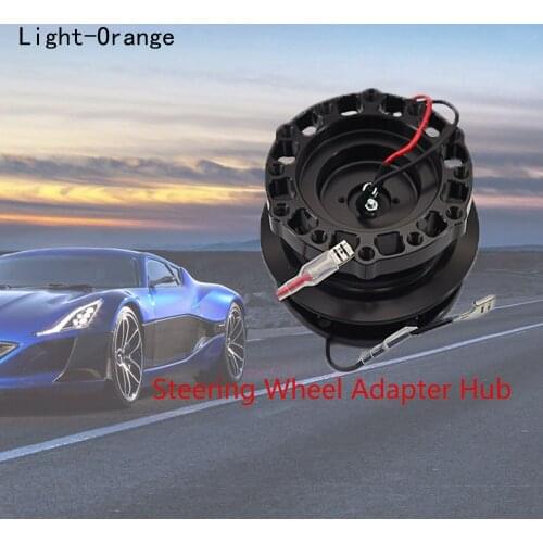 Universal Car Steering Wheel Quick Release Hub Adapter Snap Off Boss Kit