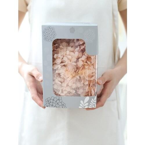 Eternal flower diy glue uv high quality export exquisite grade A Anna lobular hydrangea 20g box summary