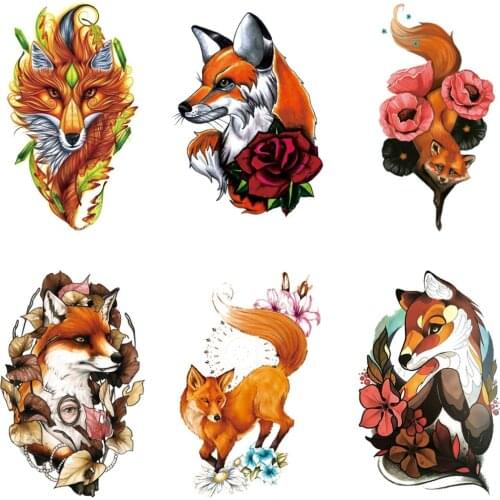 Factory sale Excellent Unique Health body tattoo Sticker Sika deer unicorn Arm Leg waterproof temporary tattoo TH Serial 1000PCS