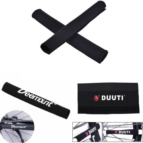 1/2Pcs Black Bicycle Chain Protector Cycling Frame Chain Stay Posted Protector MTB Bike Chain Care Guard Cover