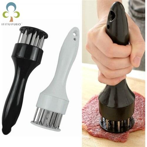 1Pc New Kitchen Tools Hot Sale Top Quality Profession Meat Meat Tenderizer Needle With Stainless Steel Kitchen Tools ZXH