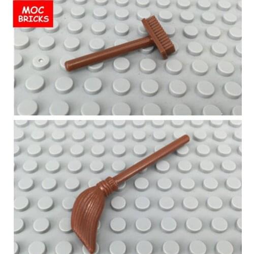 100pcs/lot MOC Bricks Brown Broom &Brown Broom fit with 4211157 Educational Building Blocks Toys best kids gifts