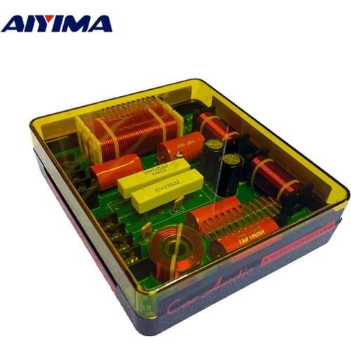 AIYIMA 350W Audio Speaker Frequency Divider Filter Crossover 3 Way Treble Midrange Bass Three Way Crossover Audio Board