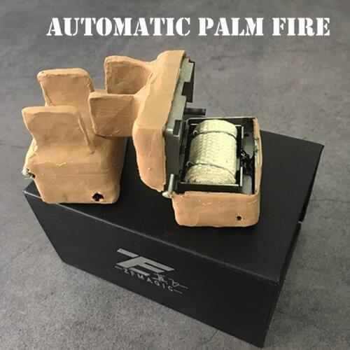 Automatic Palm Fire Magic Tricks Produce Flame Magia Gimmick Magician Stage Street Illusions Props Accessories Mentalism