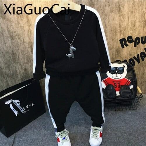 Kids Clothes Boys Autumn and Winter Boys Hoodies Active Casual Toddler Clothing Set New Boy Pullover Sweater Suit Boys Outfits