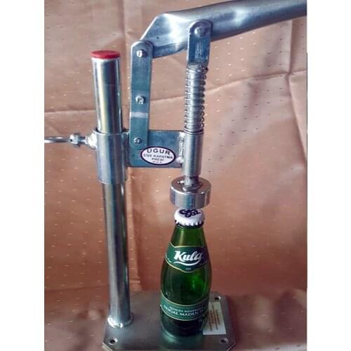 Bottle Capping Tool Soda, Coke, Beer, Wine Capping Machine Patented Design 250 Pieces Caps Gift Stainless Steel Spring Easy Use