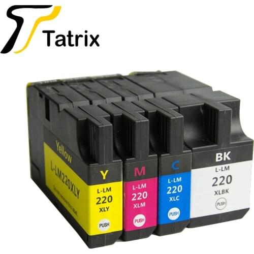 Tatrix LM220 LM-220XL compatible Ink Cartridge For Lexmark OfficeEdge Pro4000c Pro5500t printer in Russia/Middle East/ OA market