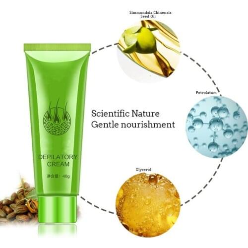 Hair Removal Cream Painless Hair Remover For Armpit Legs and Arms Skin Care Body Care Depilatory Cream 40g For Men Women
