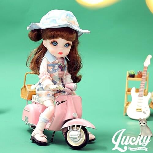 DBS DREAM FAIRY Doll 1/6 BJD Name by Little Angel mechanical joint Body With makeup,Including scalp,eyes,clothes girls SD