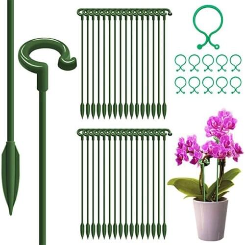 Newly Reusable Garden Plant Stake Durable Single Stem Plant Support Practical Gardening Tools Easy to Use