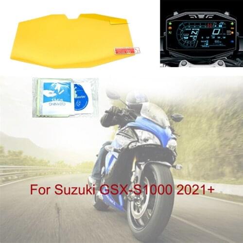 2021 NEW For Suzuki GSX-S1000 2021+ GSX S1000 GSXS 1000 Dashboard Display Instrument Cluster Screen Protector Film Anti-Glare