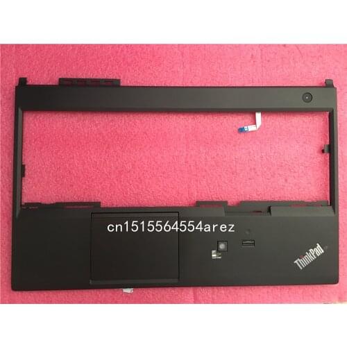 New and Original laptop Lenovo ThinkPad T540P W540 W541 touchpad Palmrest Fingerprint Color Sensor switch board cover 04X5546