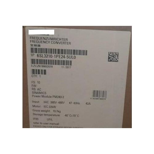 Original In New box 6SL3210-1PE24-5UL0