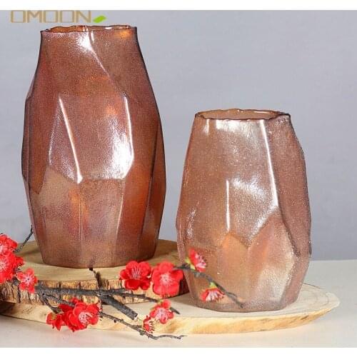 Glass Vases Blowing, Carving And Grinding Glass Arts And Crafts Ornaments Indoor Soft Decoration Art Vase