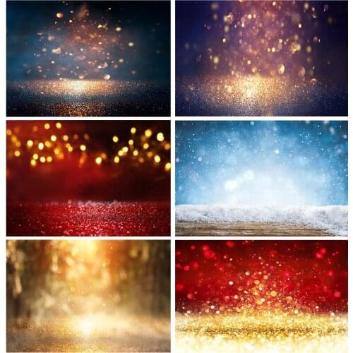 SHENGYONGBAO Vinyl Bokeh Photography Backdrops Glitter Light Spot Photo Background Studio Photocalls Props 21318 GBT-71