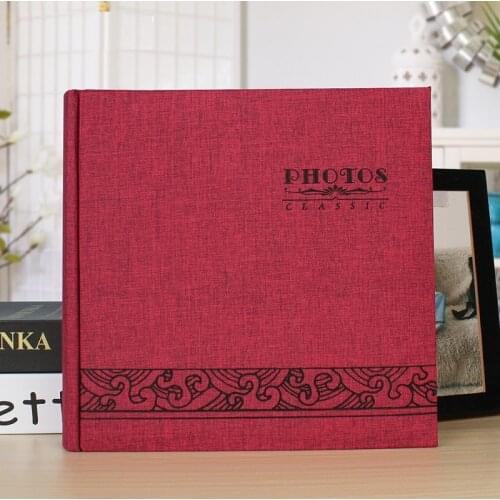 Holds 200 Photos Slip 6 inch Memo Photo Album Memory Notebook Picture Insert Almum for Kids Lovers Family photocard binder