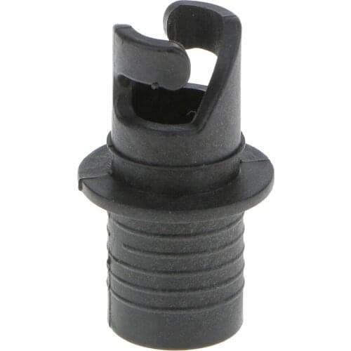 High Quality Black Plastic Air Pump Hose Adapter Valve for Inflatable Boat River Rafts Kayak Part Tyre Cycling Accessories