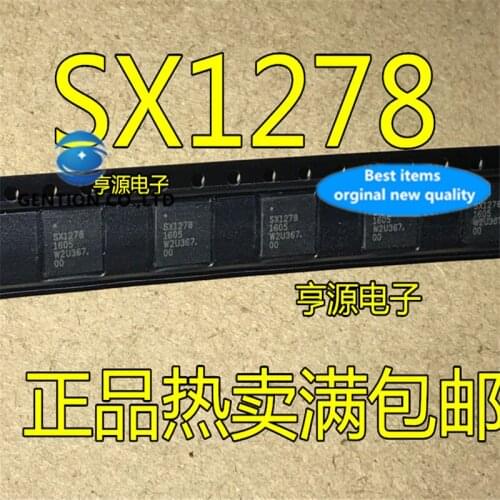 5Pcs SX1278 SX1278IMLTRT QFN RF chip in stock 100% new and original