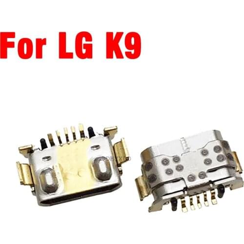 50/100PCS Charging Port Connector Micro USB Connector Jack Socket Charger For LG K9 X210 LM-X210EM LMX210EM