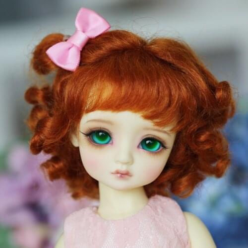 New Arrival 1/6 6-7" Bjd Wig Sd Lovely Fashion Short Style Mohair BJD Hair Wig